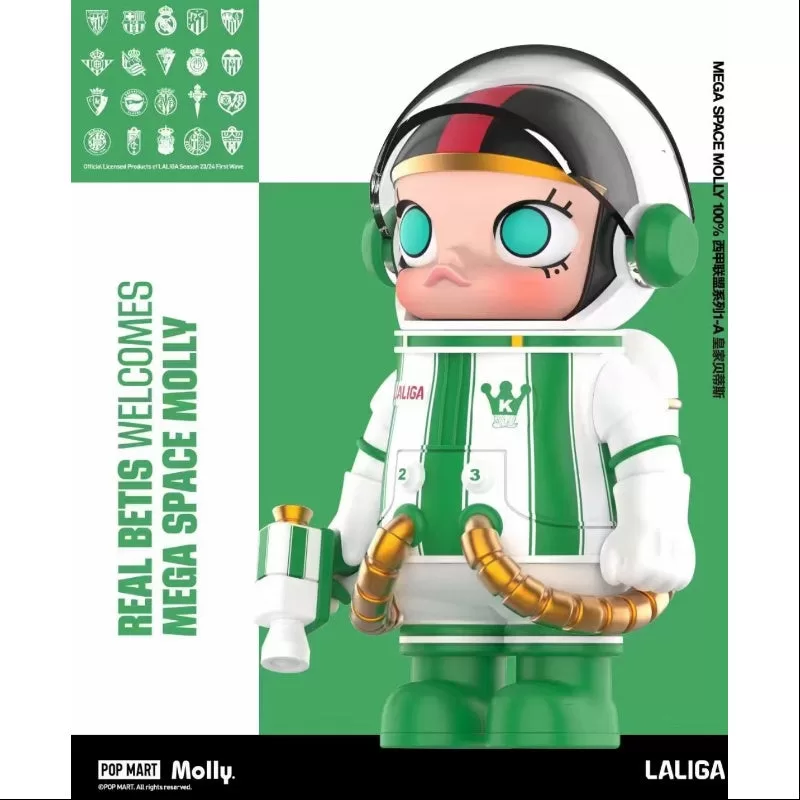 MEGA SPACE MOLLY 100% LALIGA Series Real Betis 2023 LIMITED MEGA SPACE MOLLY 100% LALIGA Series Real Betis 2023 LIMITED