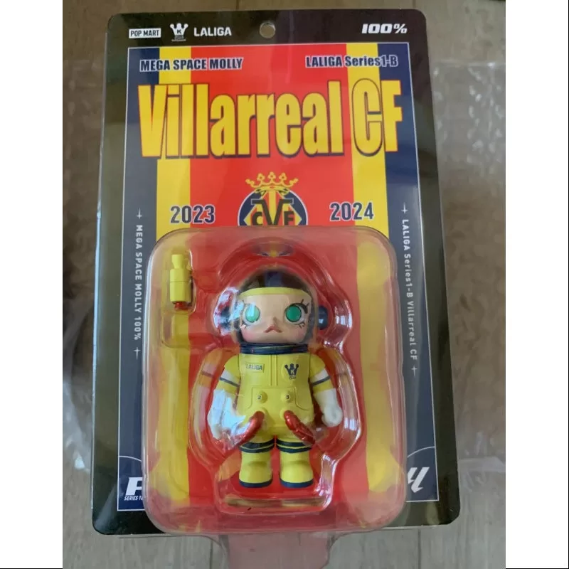 MEGA SPACE MOLLY 100% LALIGA Series Villarreal CF 2023 LIMITED MEGA SPACE MOLLY 100% LALIGA Series Villarreal CF 2023 LIMITED