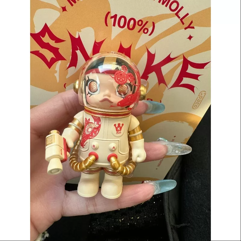 MEGA SPACE MOLLY 100% Snake New Year White 2025 Limited MEGA SPACE MOLLY 100% Snake New Year White 2025 Limited