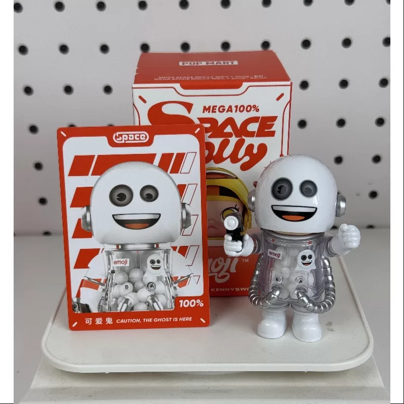 MEGA SPACE MOLLY 100% X emoji Series CAUTION THE GHOST IS HERE MEGA SPACE MOLLY 100% X emoji Series CAUTION THE GHOST IS HERE