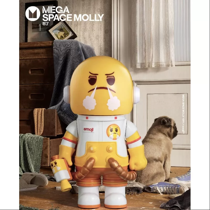 MEGA SPACE MOLLY 100% X emoji Series PISSED OFF