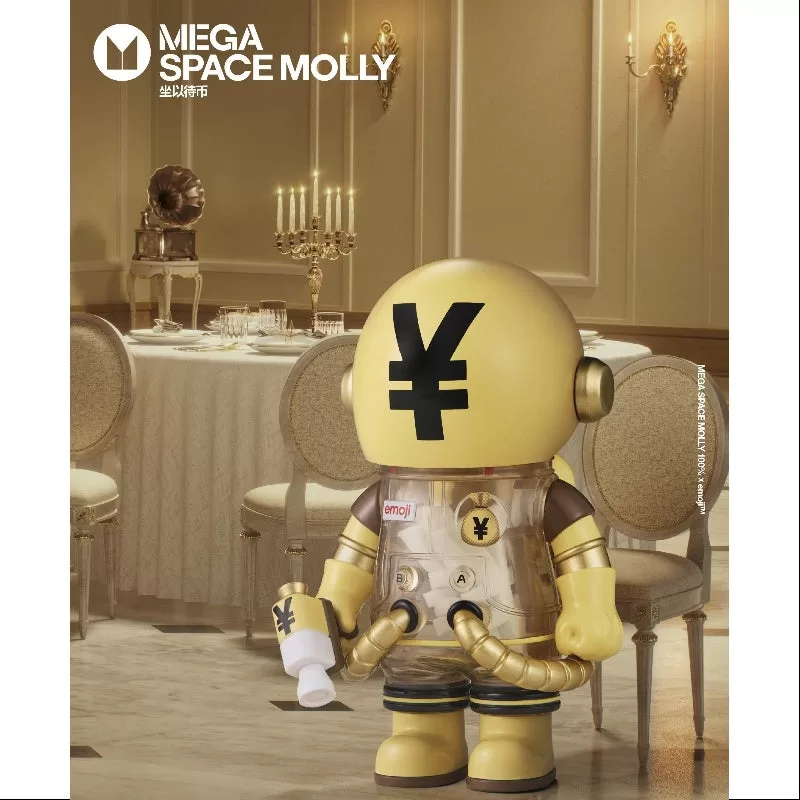 MEGA SPACE MOLLY 100% X emoji Series Secret MS.BILLIONAIRE(1/108)