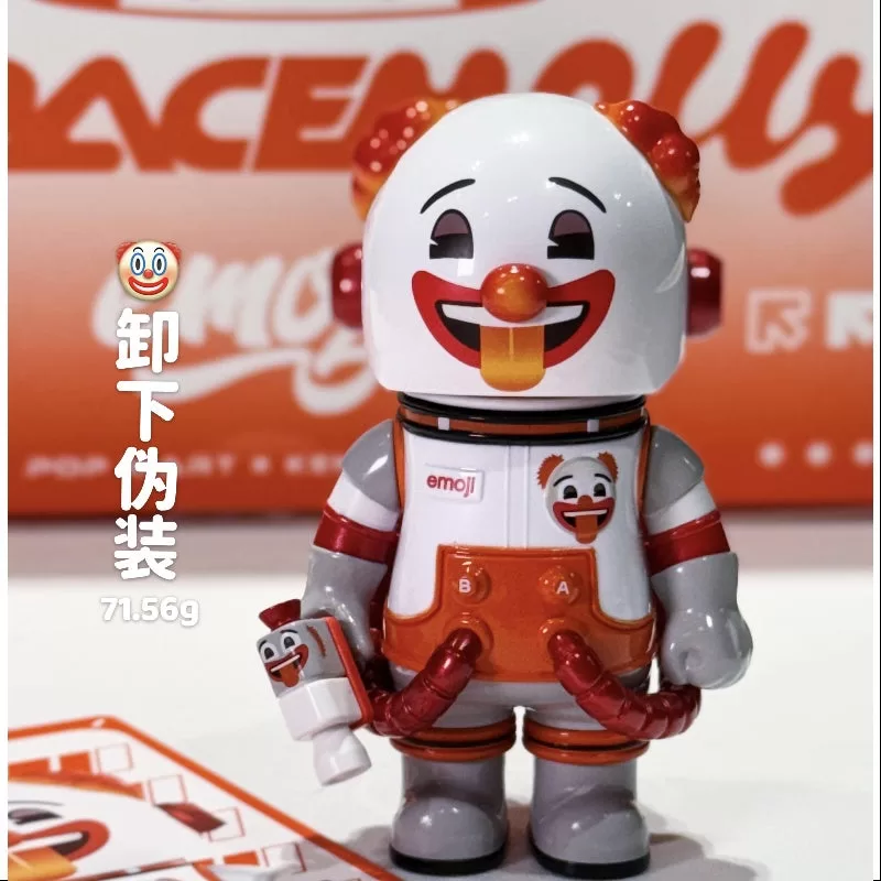 MEGA SPACE MOLLY 100% X emoji Series WHY SO SERIOUS