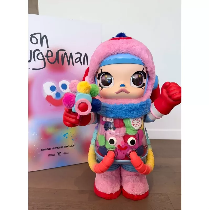 MEGA SPACE MOLLY 1000% Jon Burgerman 2025 Limited Edition