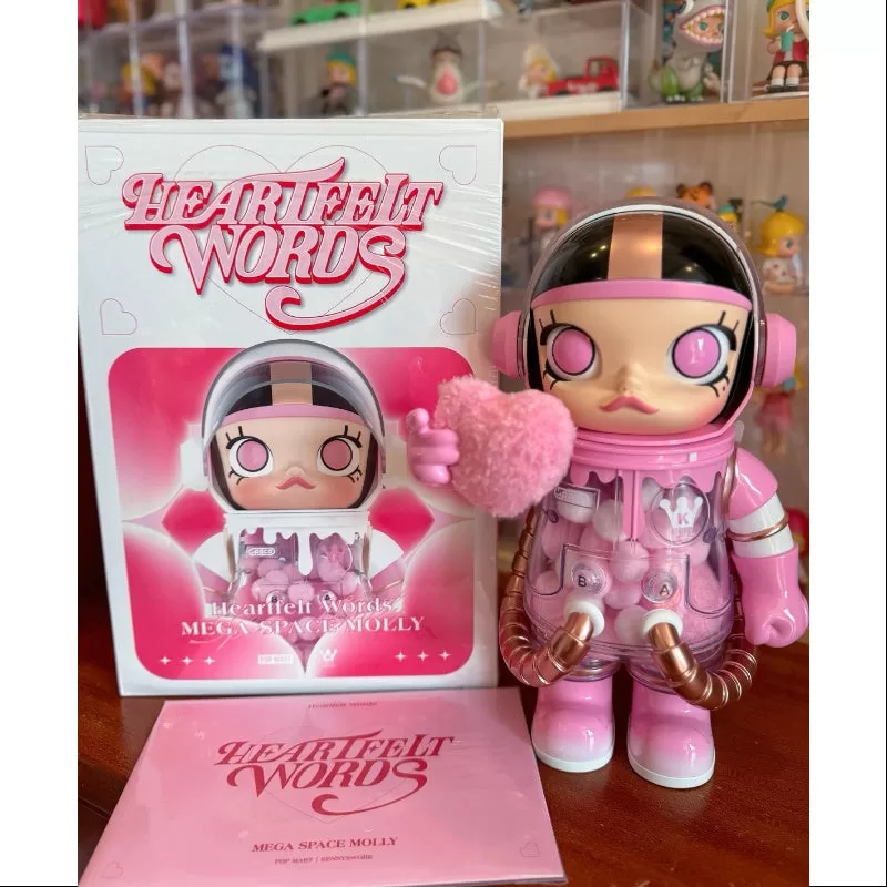 MEGA SPACE MOLLY 400% Heartfelt Words Special Edition 2024 LIMITED MEGA SPACE MOLLY 400% Heartfelt Words Special Edition 2024 LIMITED