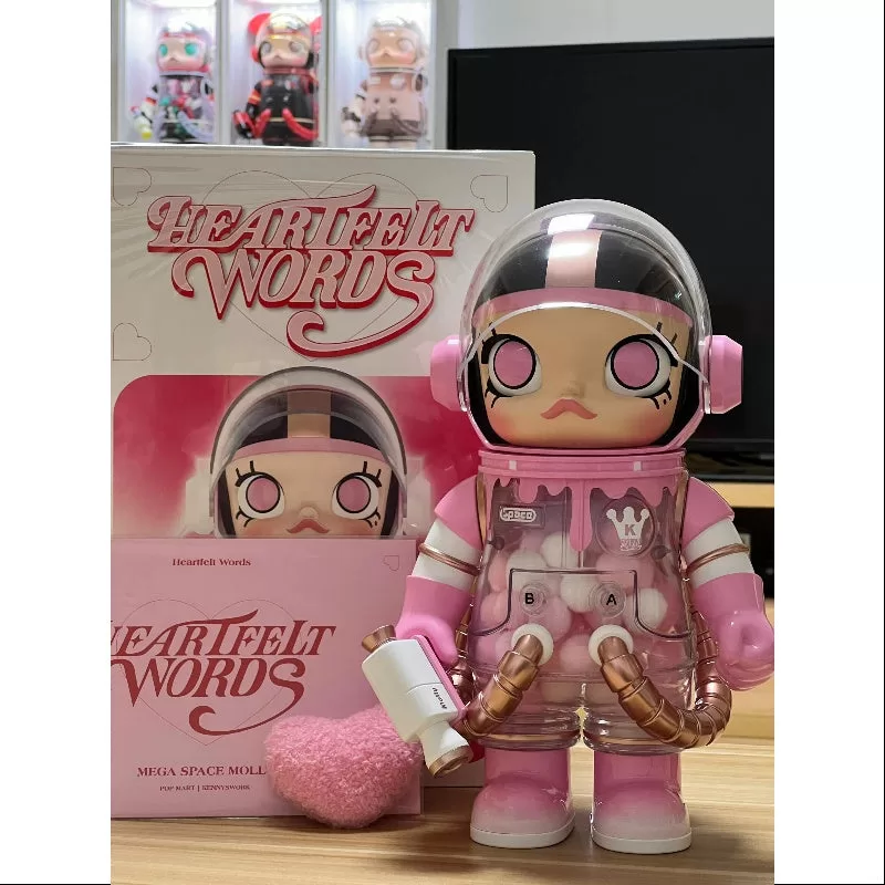 MEGA SPACE MOLLY 400% Heartfelt Words Special Edition 2024 LIMITED MEGA SPACE MOLLY 400% Heartfelt Words Special Edition 2024 LIMITED