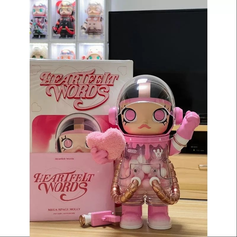 MEGA SPACE MOLLY 400% Heartfelt Words Special Edition 2024 LIMITED MEGA SPACE MOLLY 400% Heartfelt Words Special Edition 2024 LIMITED