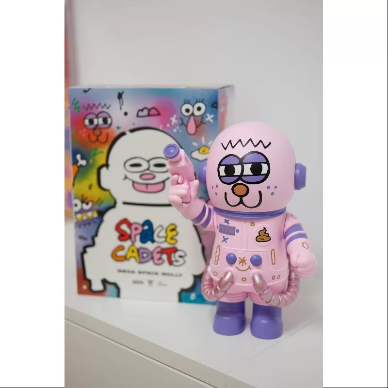 MEGA SPACE MOLLY 400% Jon Burgerman Space Cadets Series PUPU 2025 Limited Edition
