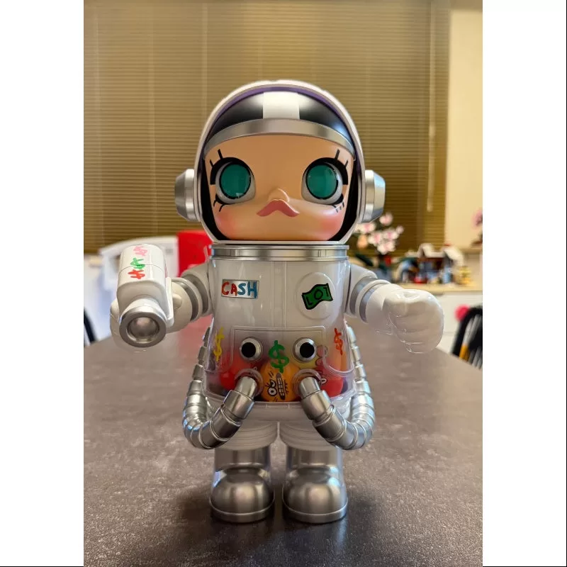 MEGA SPACE MOLLY 400% Jon Burgerman Space Cadets Series Secret CASH 2025 Limited Edition