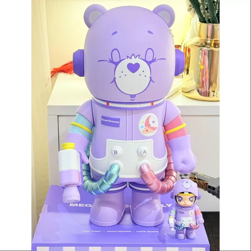 MEGA SPACE MOLLY 400% u0026 100% Care Bears Sweet Dreams Bear 2025 Limited Edition