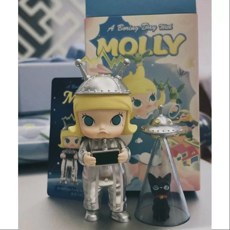 MOLLY A Boring Day With Molly Series secret GREETINGS FROM THE MEOW PLANET(1/144)