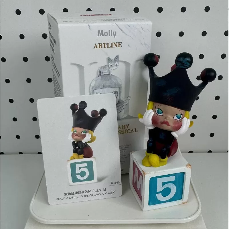 MOLLY Anniversary Statues Classical Retro 2 Series MOLLY M Salute to the Childhood Classic