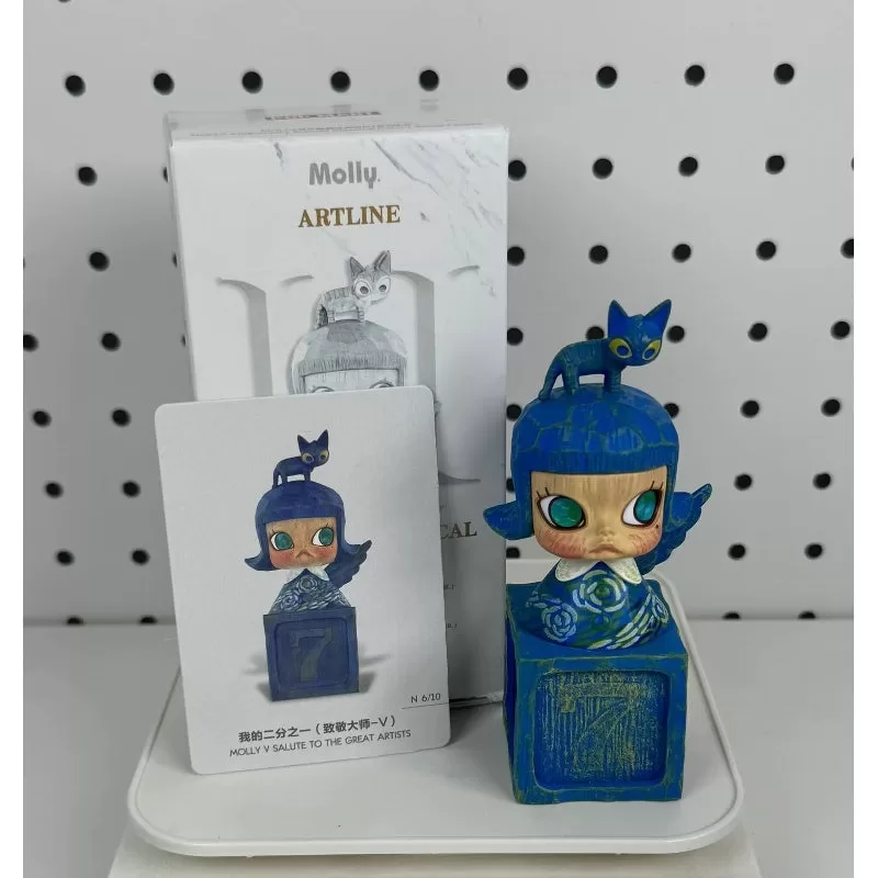 MOLLY Anniversary Statues Classical Retro 2 Series MOLLY V Salute to the Great Artists