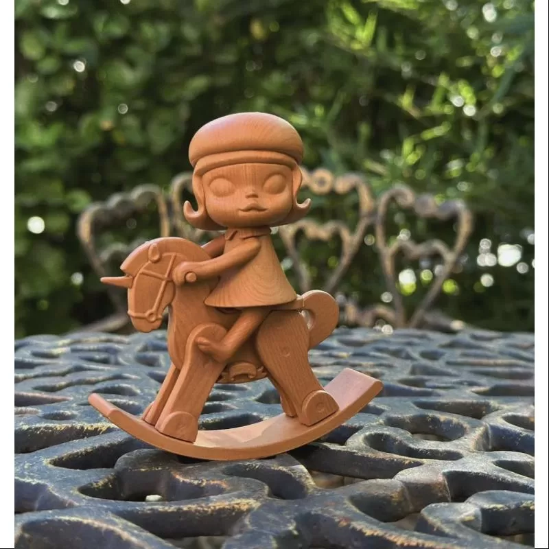 MOLLY Anniversary Statues Classical Retro Series 1 MOLLY u0026 Unicorn(Wooden ver.)