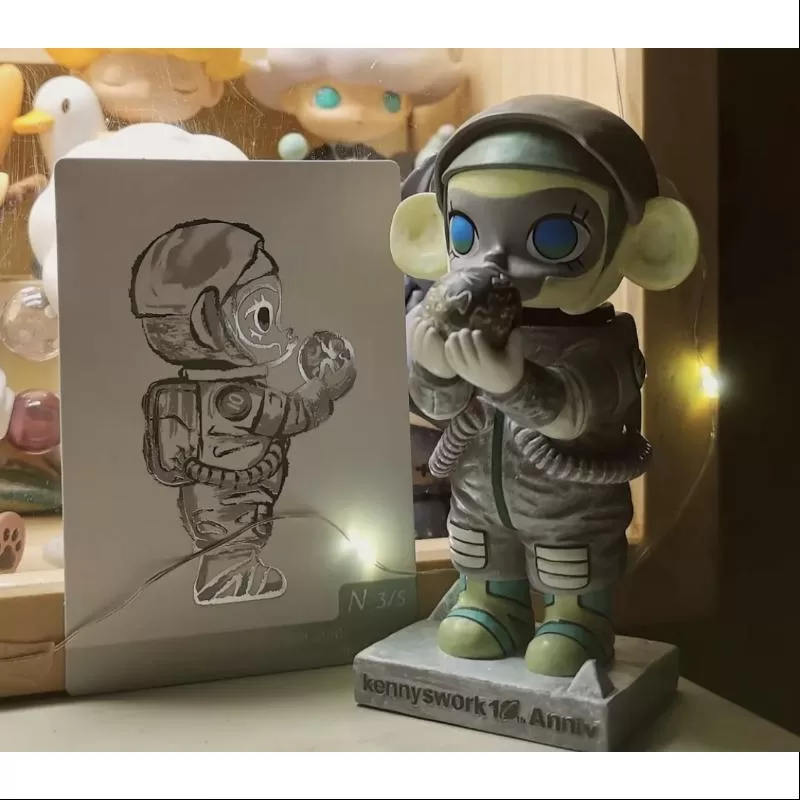 MOLLY Anniversary Statues Classical Retro Series 1 Twinkle Twinkle Little Moon