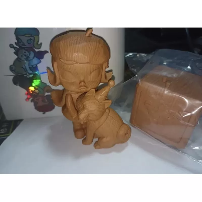 MOLLY Anniversary Statues Classical Retro Series 1 With You for 12 Years(Wooden ver.)