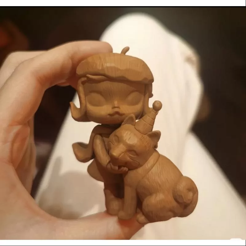 MOLLY Anniversary Statues Classical Retro Series 1 With You for 12 Years(Wooden ver.) MOLLY Anniversary Statues Classical Retro Series 1 With You for 12 Years(Wooden ver.)