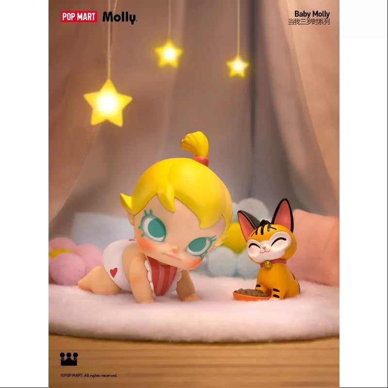 MOLLY Baby Molly When I was Three Series Whole Set Opened MOLLY Baby Molly When I was Three Series Whole Set Opened