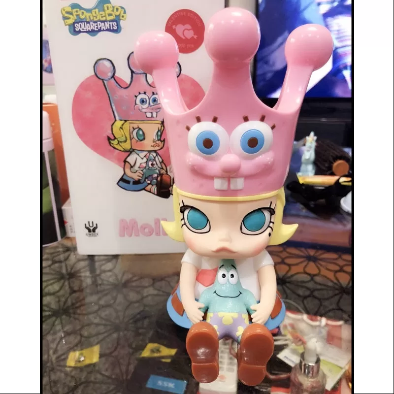 MOLLY Baby Molly X Spongebob Pink 2021 Limited Edition