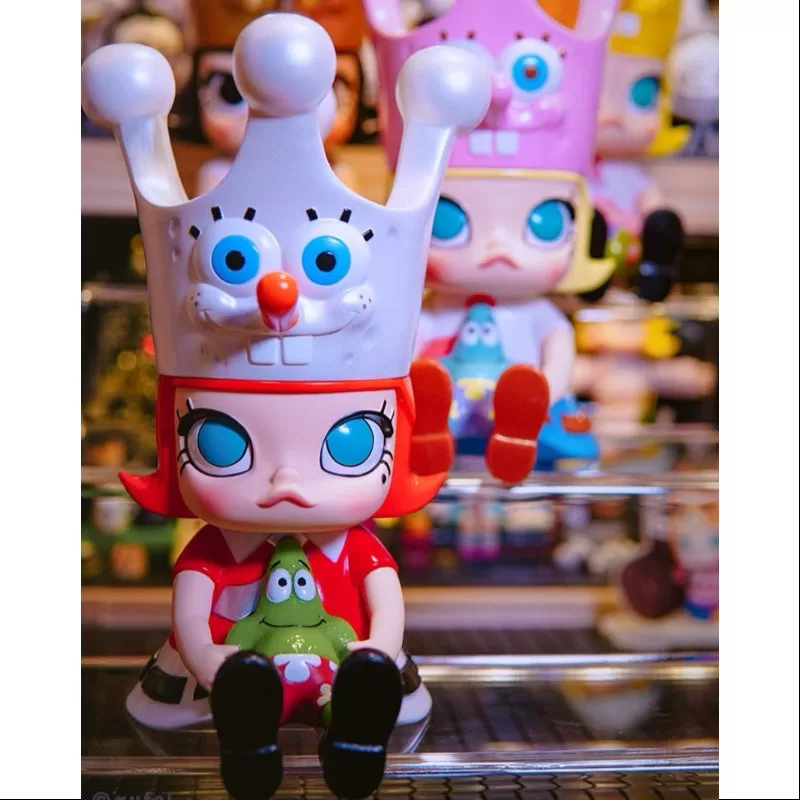 MOLLY Baby Molly X Spongebob White 2021 Limited Edition