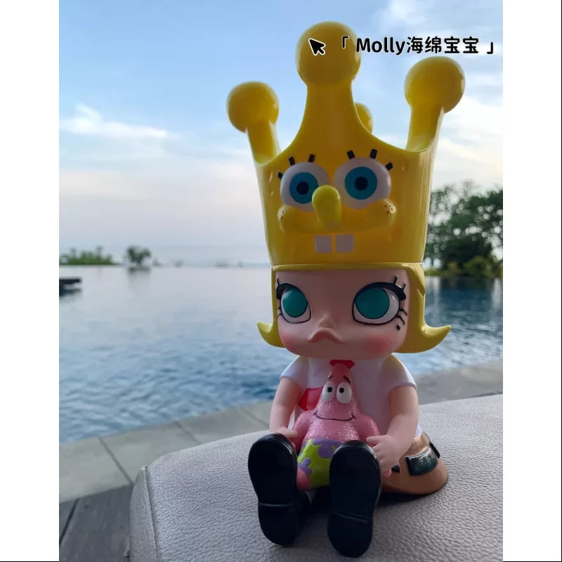 MOLLY Baby Molly X Spongebob Yellow 2021 Limited Edition
