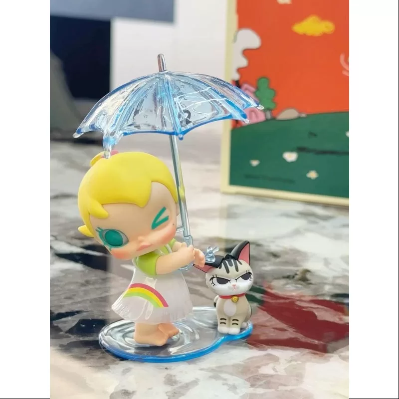 MOLLY Baby Molly u0026 Baby Tabby Series Come Under the Umbrella