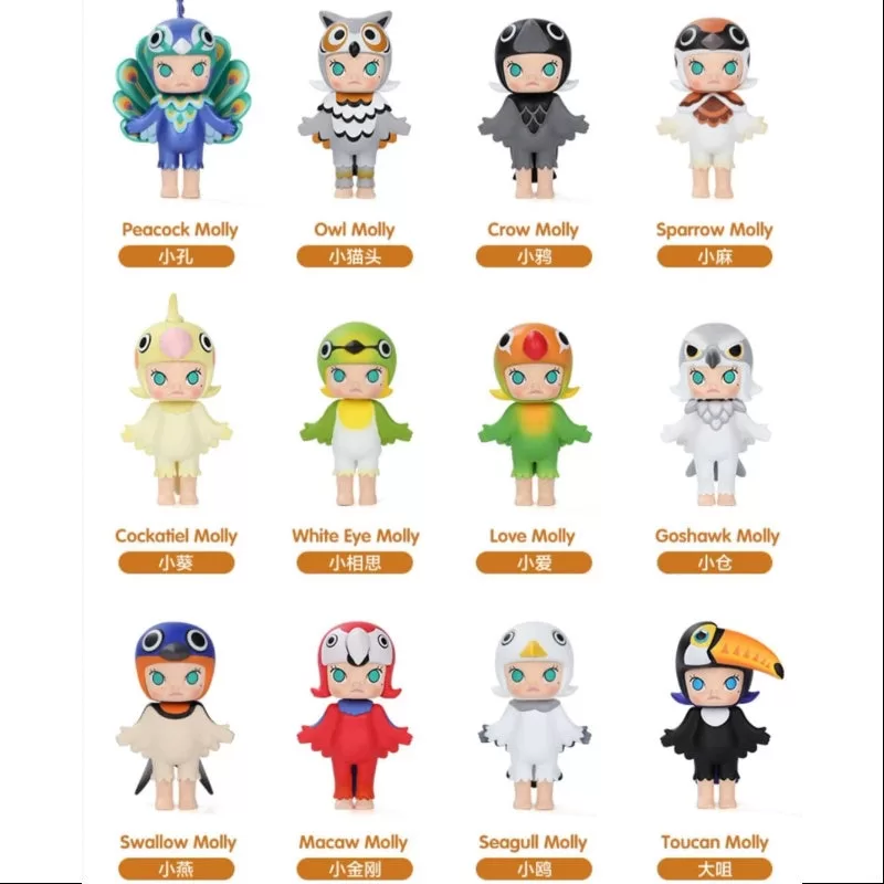 MOLLY Birdy Series Whole Set Opened