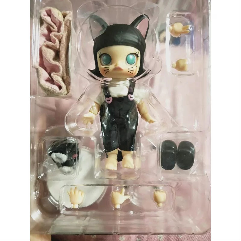 MOLLY Black Cat BJD Action Figure 2020 Black MOLLY Black Cat BJD Action Figure 2020 Black