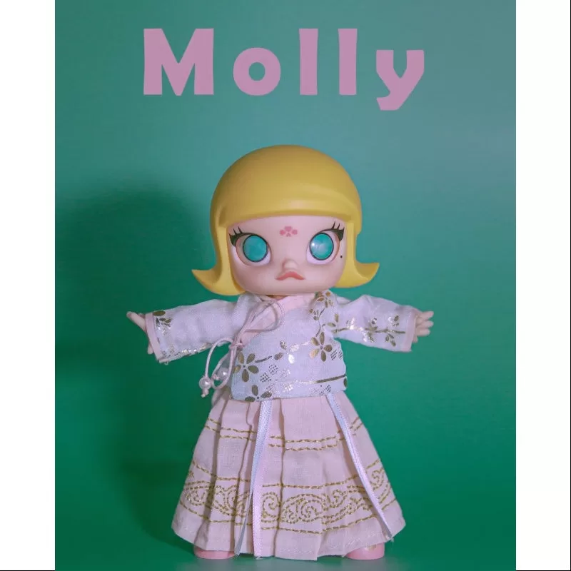 MOLLY Chinese Style Pink Skirt BJD Action Figure 2020