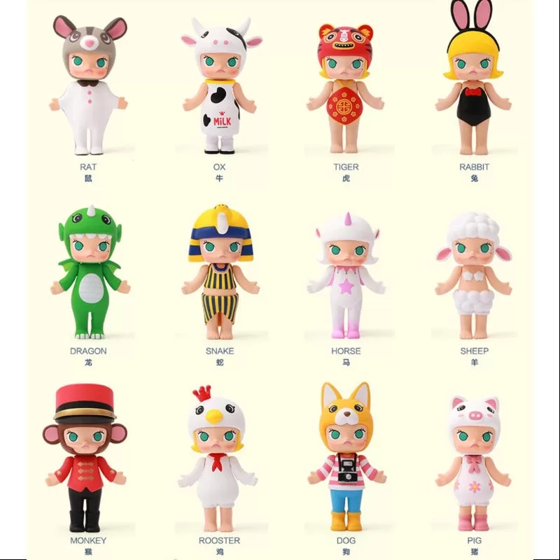 MOLLY Chinese Zodic Series Whole Set Opened