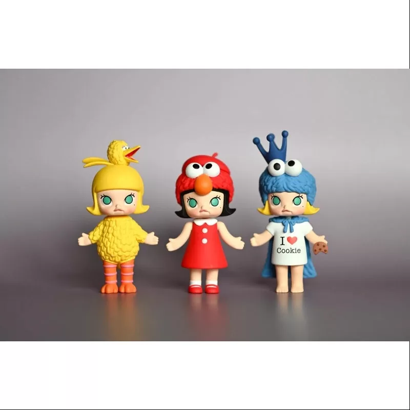 MOLLY Elmo u0026 Cookie Monster u0026 Big Bird (3PCS) Figurine 2020 Limited Edition