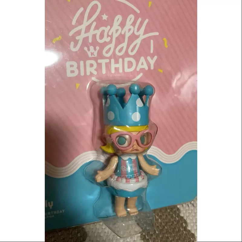 MOLLY Happy Birthday Blue Figurine 2016 Limited Edition