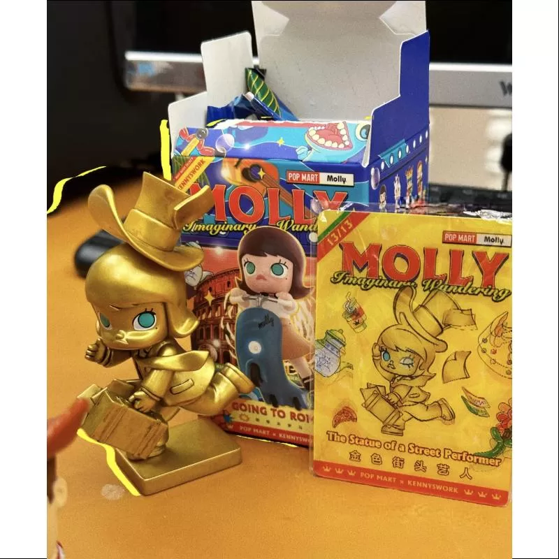 MOLLY Imaginary Wandering Series Secret The Statue of a Street Perforemer(1/144)