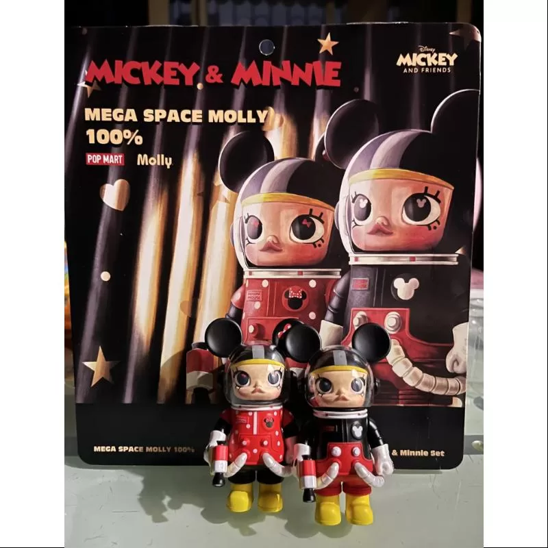 MOLLY MICKEY u0026 MINNIE MEGA SPACE MOLLY 100% Limited edition