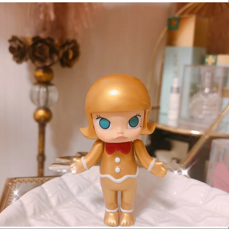 MOLLY Merry Christmas 2016 Series Gingerbread man gold