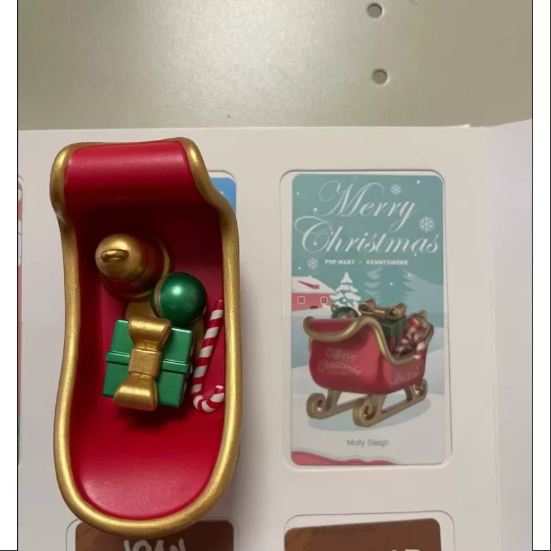 MOLLY Merry Christmas 2017 Series Secret Christmas car(1/144) MOLLY Merry Christmas 2017 Series Secret Christmas car(1/144)