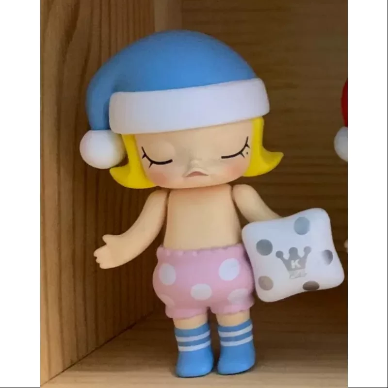 MOLLY Merry Christmas 2017 Series Sleeping Baby-Blue