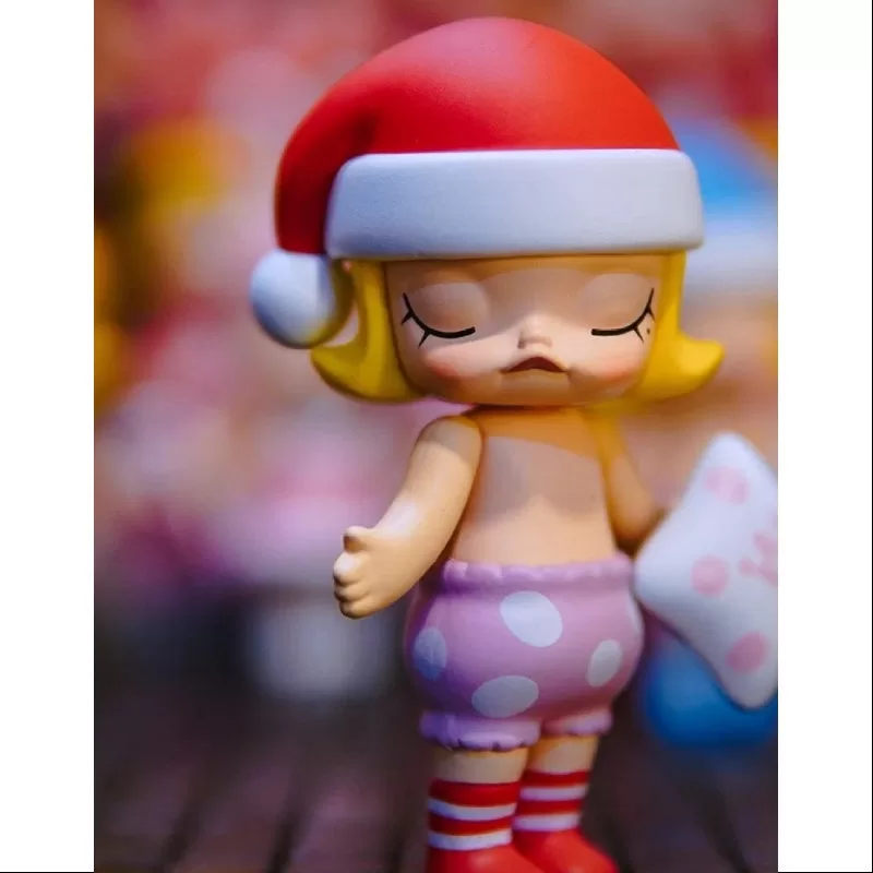 MOLLY Merry Christmas 2017 Series Sleeping Baby-Red