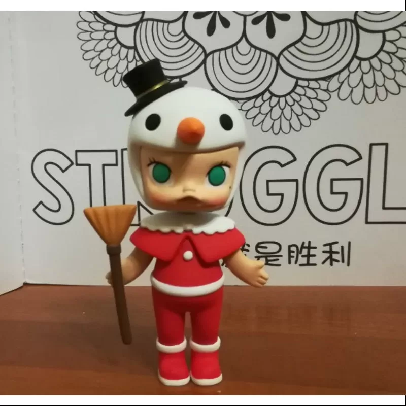 MOLLY Merry Christmas 2017 Series Snowman-Red