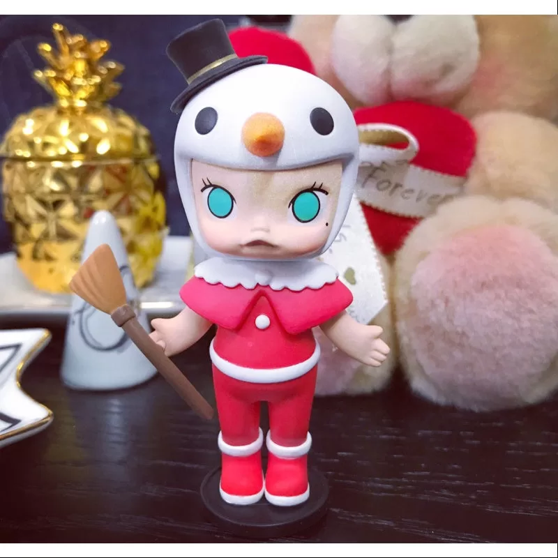 MOLLY Merry Christmas 2017 Series Snowman-Red