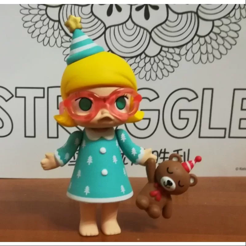 MOLLY Merry Christmas 2017 Series Teddy and Molly-Blue