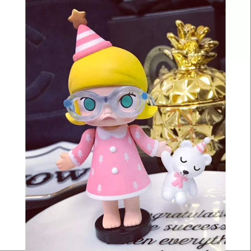 MOLLY Merry Christmas 2017 Series Teddy and Molly-Pink