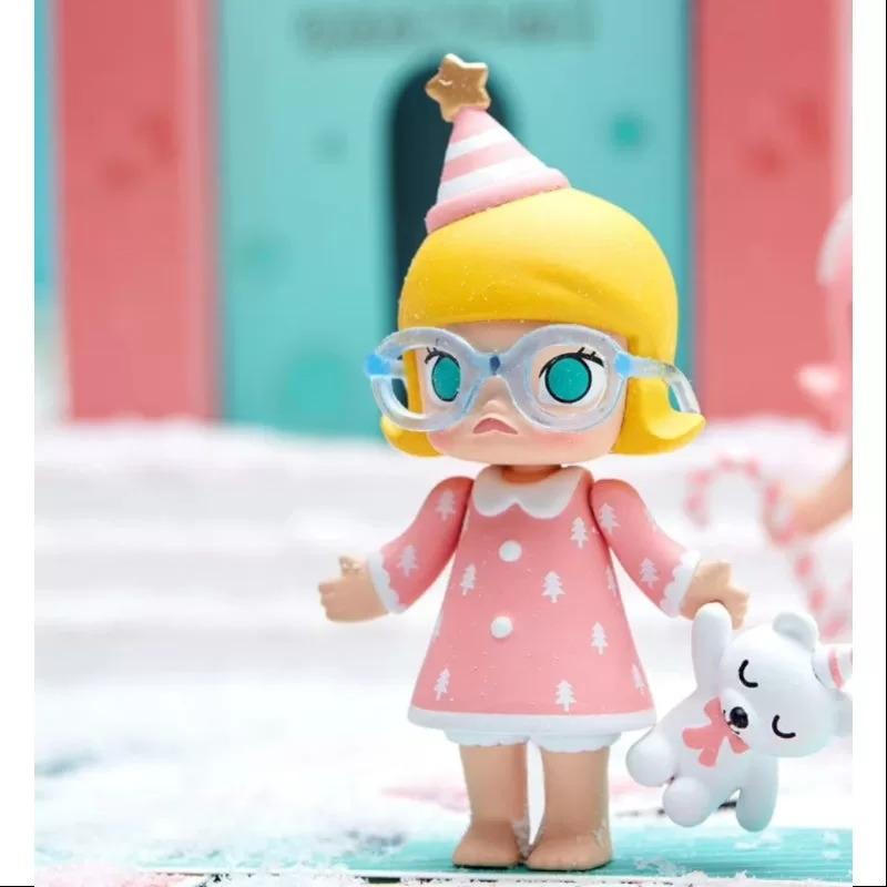 MOLLY Merry Christmas 2017 Series Teddy and Molly-Pink