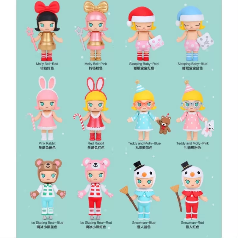 MOLLY Merry Christmas 2017 Series Whole Set Opened