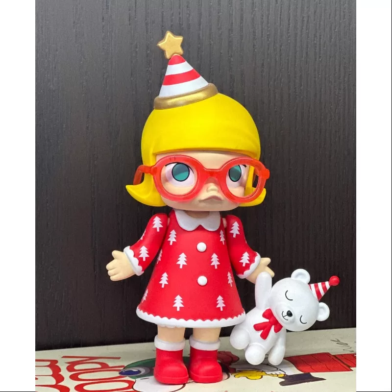 MOLLY Merry Christmas Red Large 2017 Limited Edition