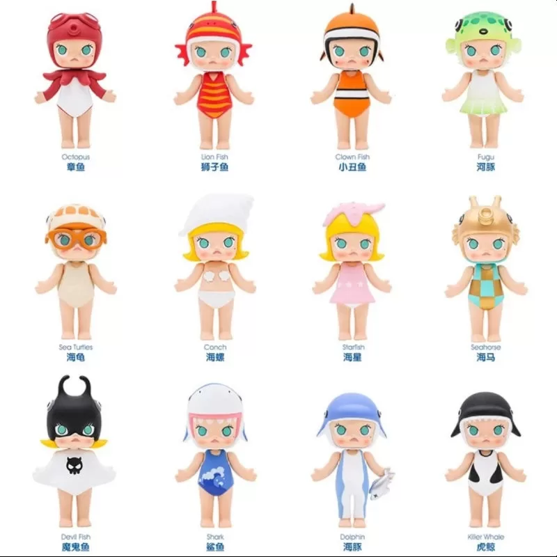 MOLLY Ocean Series Whole Set Opened