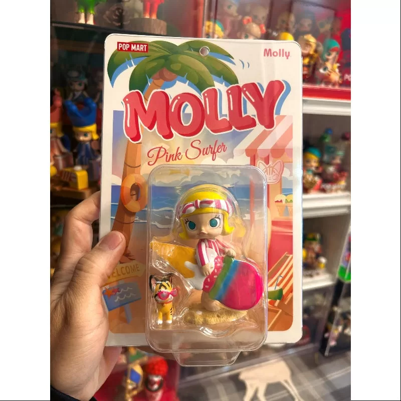 MOLLY Pink Surfing Figurine 2024 Limited Edition