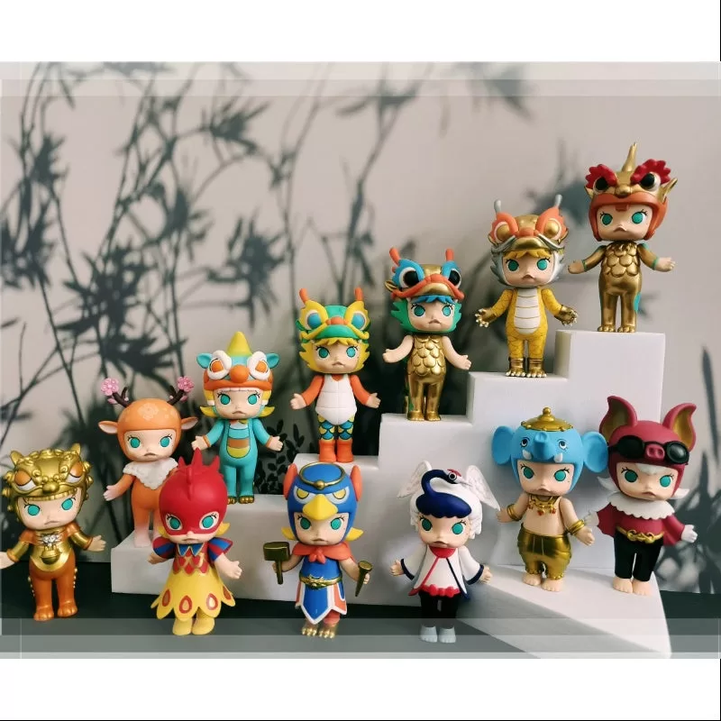 MOLLY Royal Animal Series Whole Set Opened