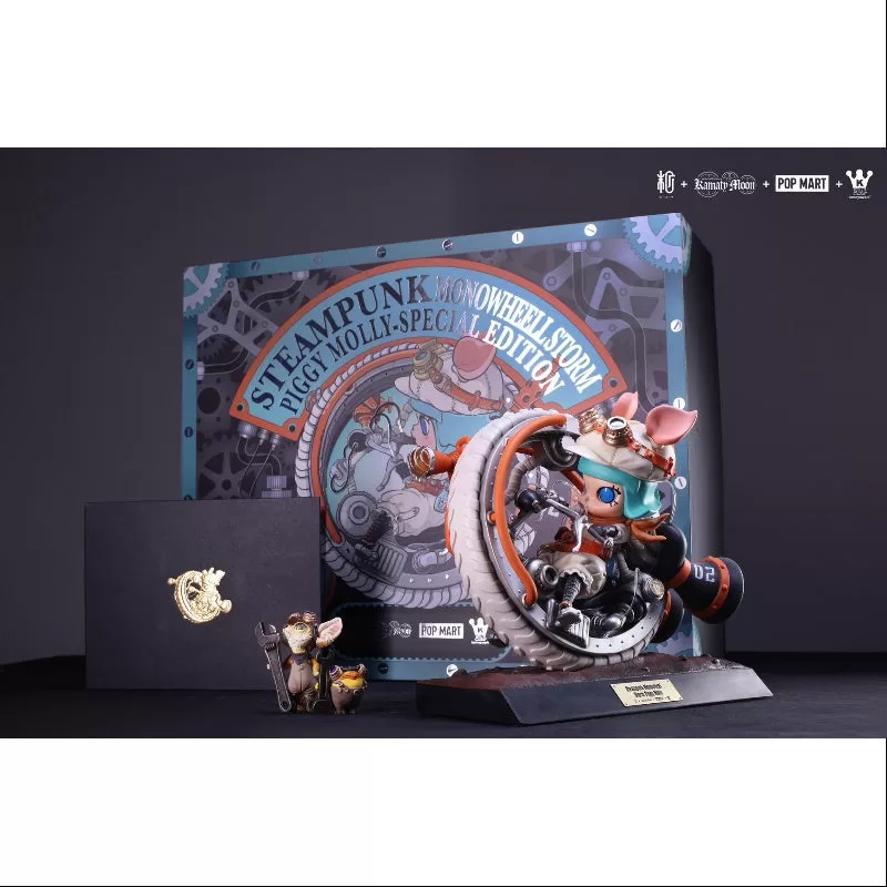 MOLLY Steampunk Monowheell Storm Piggy Molly Special Edition 2022 LIMITED MOLLY Steampunk Monowheell Storm Piggy Molly Special Edition 2022 LIMITED