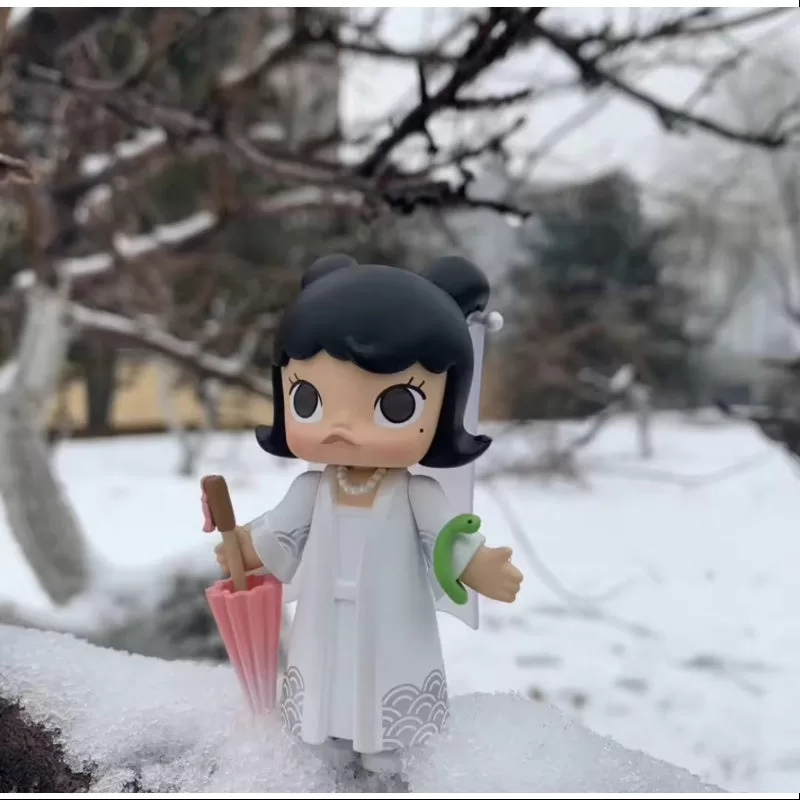 MOLLY White Snake Figurine 2020 Limited Edition